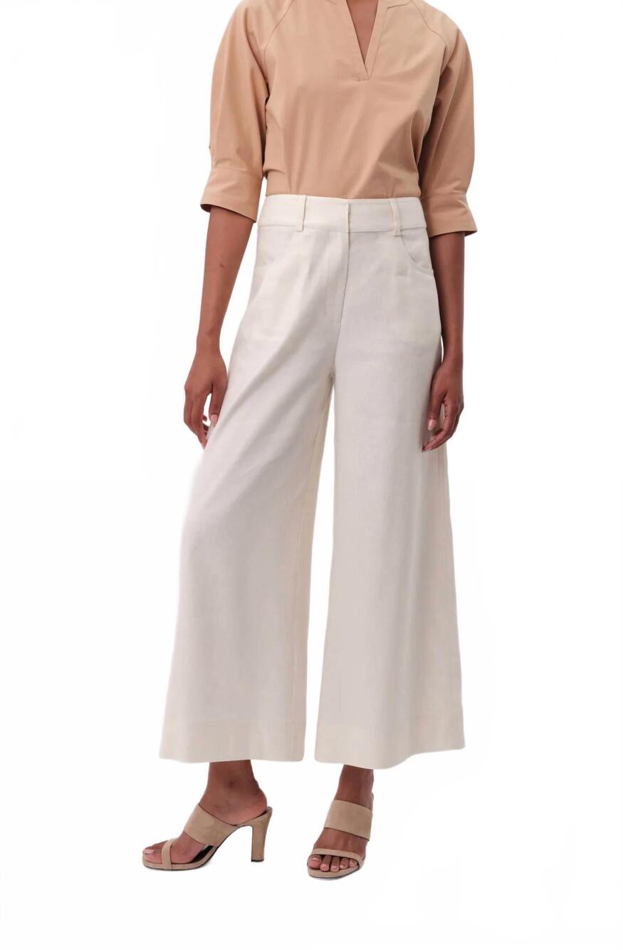 NEW EXQUISE rebeca pants in cream